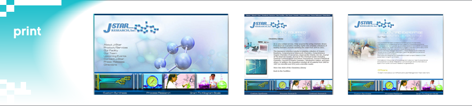 BioTechnology Website Development and Design and Corporate Brand Identity